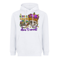 White King cake calories don't count skull Heavyweight Hoodie - FaDigitalArtStudio