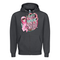 Smoke love hope cure Zipper Hoodie - CowGirlArtShop