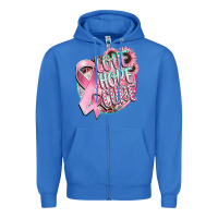 True Royal love hope cure Zipper Hoodie - CowGirlArtShop
