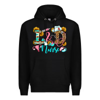 Black labor and delivery nurse Premium Hoodie - OliviaCreatesArt