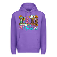 Purple labor and delivery nurse Premium Hoodie - OliviaCreatesArt
