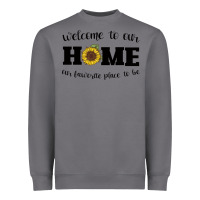 Storm welcome to our Home Sunflower Heavyweight Sweatshirt - Bettercallsaul
