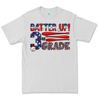 Dove Grey batter up 3rd grade Premium Tee - JahusDesignShop