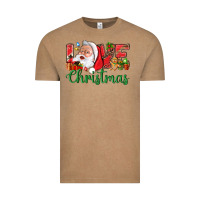Vintage Coffee Love Christmas With Santa Vintage Tee - BundleAndBundleShop