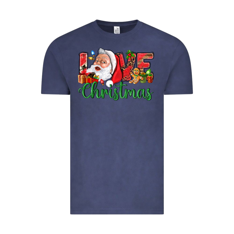 Love Christmas With Santa Vintage Tee by BundleAndBundleShop | Teevron