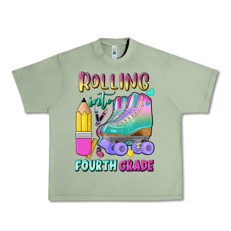 Rolling Into Fourth Grade Urban Heavy Tee by BundleAndBundleShop | Teevron