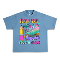 Pebble Blue rolling into fourth grade Urban Heavy Tee - BundleAndBundleShop