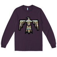 Plum Western Green Aztec Thunderbird Long Sleeve Tee - Bettercallsaul