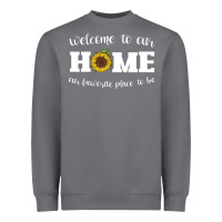 Storm welcome to our Home Sunflower Heavyweight Sweatshirt - Bettercallsaul