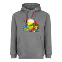 Storm Softball Frappe Coffee Heavyweight Hoodie - FaDigitalArtStudio