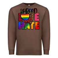 Chestnut spread love not hate Premium Sweatshirt - FaDigitalArtStudio