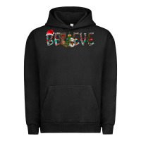 Pigment Black Believe Christmas Urban Hoodie - CowhideDigitalArt