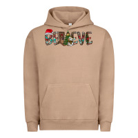 Pigment Burro Believe Christmas Urban Hoodie - CowhideDigitalArt