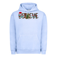 Pigment Grape Ice Believe Christmas Urban Hoodie - CowhideDigitalArt