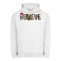 Pigment Lunar Rock Believe Christmas Urban Hoodie - CowhideDigitalArt