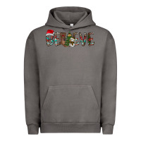 Pigment Tornado Believe Christmas Urban Hoodie - CowhideDigitalArt