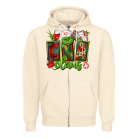 Sandshell cna  certified nursing assistant claus Zipper Hoodie - CowGirlArtShop