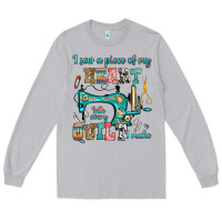 Moon Dust i sew a piece of my heart into every quilt i make Long Sleeve Tee - RanaPortraitStore