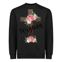 Black Forgiven Heavyweight Sweatshirt - Bettercallsaul