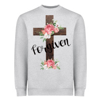 Heather Grey Forgiven Heavyweight Sweatshirt - Bettercallsaul