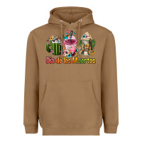 Toasted Coconut Mexican Día De Los Muertos Coffee Cups Heavyweight Hoodie - FaDigitalArtStudio