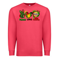 Cardinal Peace love Juneteenth Premium Sweatshirt - FaDigitalArtStudio