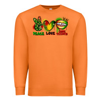 Carrot Peace love Juneteenth Premium Sweatshirt - FaDigitalArtStudio