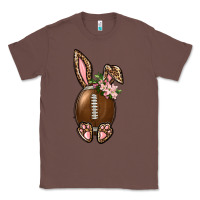 Chestnut American Football Easter Bunny Classic Tee - BundleAndBundleShop