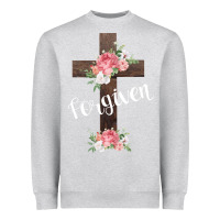Heather Grey Forgiven Heavyweight Sweatshirt - Bettercallsaul