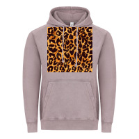 Vintage Zinc leopard seamless pattern bbs Vintage Hoodie - BundleAndBundleShop