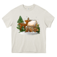 Cream Christmas cookies Heavy Core Tee - Jasminsmagicworld