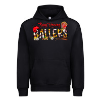 Black busy raising ballers Urban Hoodie - CowhideDigitalArt