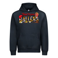 Navy busy raising ballers Urban Hoodie - CowhideDigitalArt