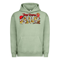 Pigment Oil Green busy raising ballers Urban Hoodie - CowhideDigitalArt