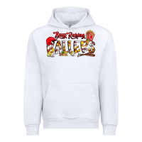 White busy raising ballers Urban Hoodie - CowhideDigitalArt