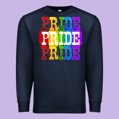 Pride Pride Pride Premium Sweatshirt Designed By Fadigitalartstudio