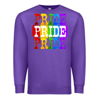 Purple Pride pride pride Premium Sweatshirt - FaDigitalArtStudio