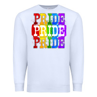 White Pride pride pride Premium Sweatshirt - FaDigitalArtStudio