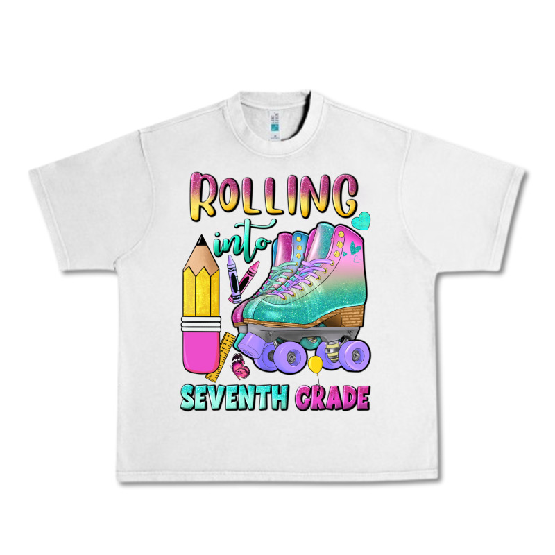 Rolling Into Seventh Grade Urban Heavy Tee by BundleAndBundleShop | Teevron