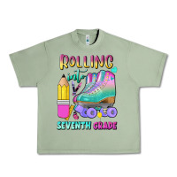 Oil Green rolling into seventh grade Urban Heavy Tee - BundleAndBundleShop