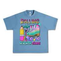 Pebble Blue rolling into seventh grade Urban Heavy Tee - BundleAndBundleShop