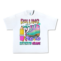 White rolling into seventh grade Urban Heavy Tee - BundleAndBundleShop