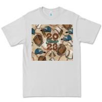 Dove Grey Baseball senior Premium Tee - NancyCooperArtShop