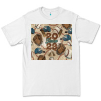 White Baseball senior Premium Tee - NancyCooperArtShop