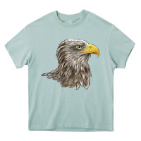 Arona American White Sea Eagle Head Heavy Core Tee - LillyAllenDesigns