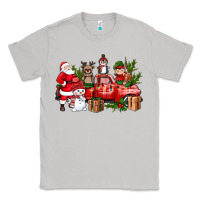 Moon Dust Santa Snowman Reindeer Penguin Elf Christmas Truck Classic Tee - BundleAndBundleShop