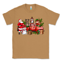 Toasted Coconut Santa Snowman Reindeer Penguin Elf Christmas Truck Classic Tee - BundleAndBundleShop