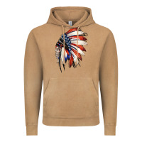 Vintage Camel 4th of July Indian Headdress Gypsy Spirit Skull Vintage Hoodie - Jasminsmagicworld
