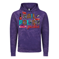 Cloud Purple nail polish junkie bbs Vintage Hoodie - BundleAndBundleShop