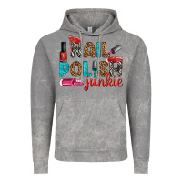 Cloud Rock nail polish junkie bbs Vintage Hoodie - BundleAndBundleShop